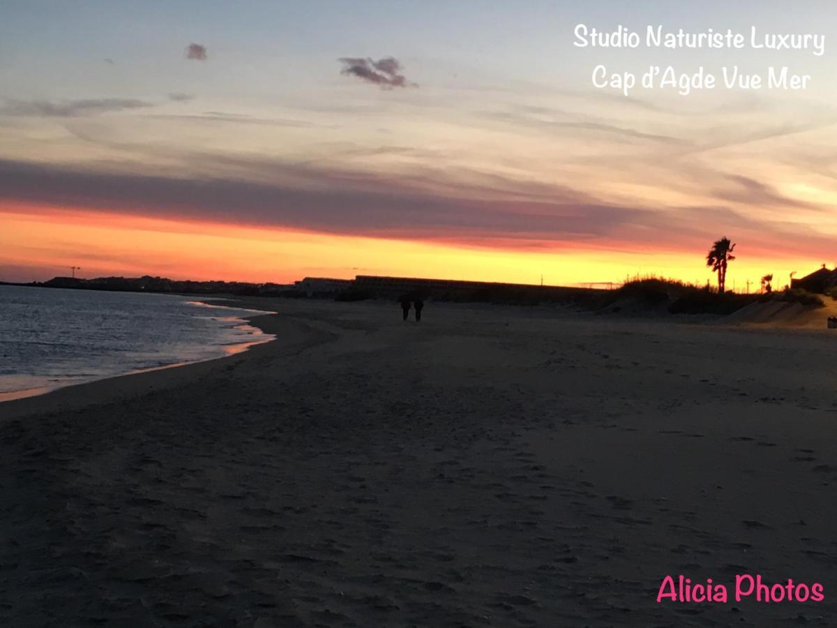 Studio Naturiste Luxury Cap D Agde Vue Mer Appartement Buitenkant foto
