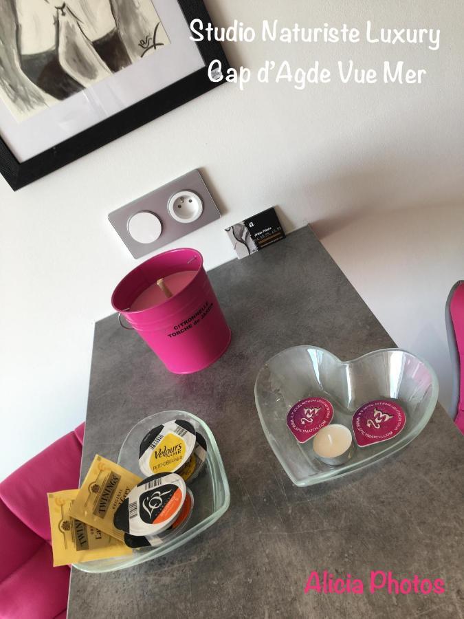 Studio Naturiste Luxury Cap D Agde Vue Mer Appartement Buitenkant foto